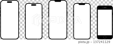 智慧型手機模型圖 137241129