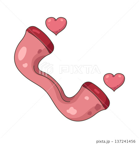 Illustration of Love call Illustration of Love call 137241456