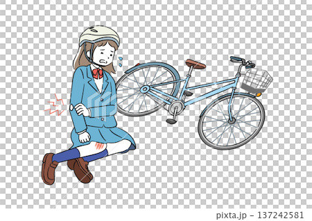 4C班一名女學生發生自行車事故 137242581