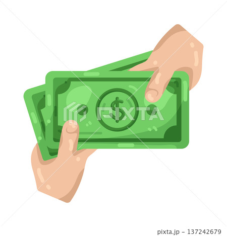 Illustration of Give money Illustration of Give money 137242679