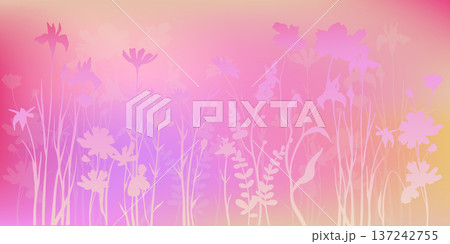 Spring background with soft gradient bloom 137242755