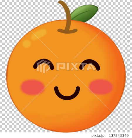 Happy orange  137243349