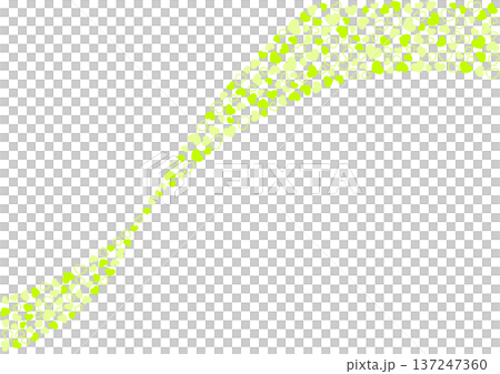 Heart pattern background Yellow-green 3-color border and solid color heart Heart pattern background Yellow-green 3-color border and solid color heart 137247360