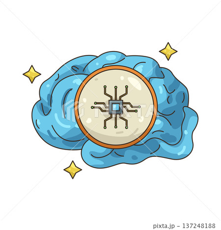 Illustration of brain Illustration of brain 137248188