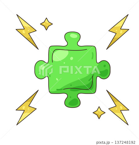 Illustration of Puzzle pieces Illustration of Puzzle pieces 137248192