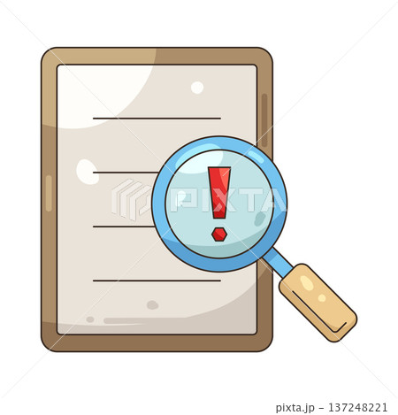 Illustration of Search risk 137248221