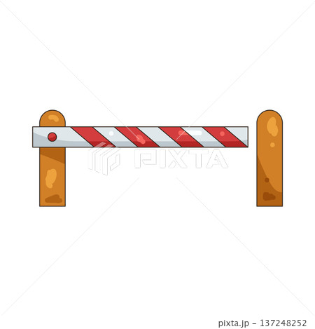 Illustration of Barrier Illustration of Barrier 137248252