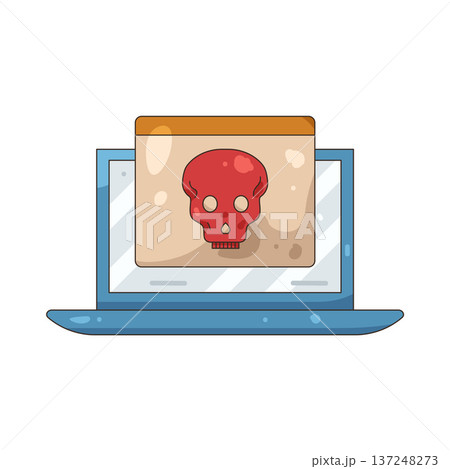 Illustration of Blocked web Illustration of Blocked web 137248273