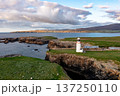 Aerial view of Rathlin O'Birne island in County Donegal, Irleand 137250110