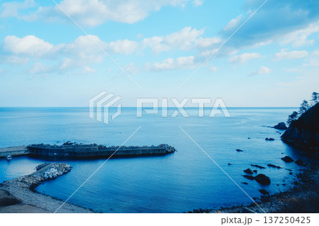 岩手の三陸海岸の美しい風景 岩手の三陸海岸の美しい風景 137250425