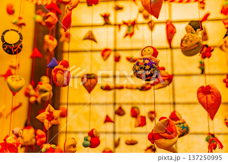 （静岡県）文化公園雛の館・雛のつるし飾り 137250995