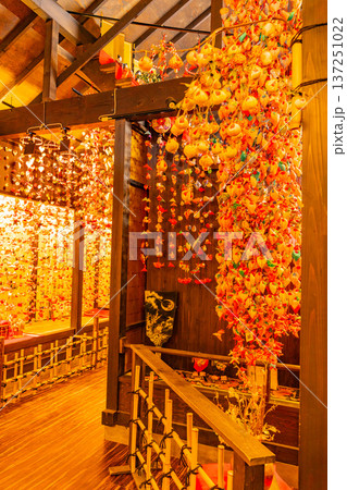 （静岡県）文化公園雛の館・雛のつるし飾り 137251022