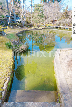京都のしょうざん日本庭園の風景 京都のしょうざん日本庭園の風景 137251339