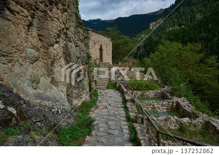 Sumela Monastery is a museum and former Greek Orthodox monastery in the Pontic Mount, in the Macka district of Trabzon province, Turkey. Sumela Monastery is a museum and former Greek Orthodox monastery in the Pontic Mount, in the Macka district of Trabzon province, Turkey. 137252862