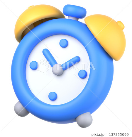 3Dの時計アイコン 137255099