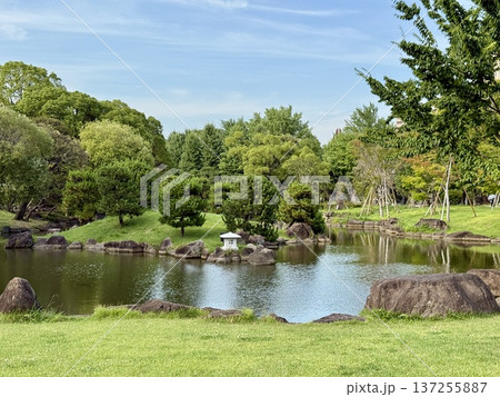 夏の隅田公園 墨田区側 夏の隅田公園 墨田区側 137255887