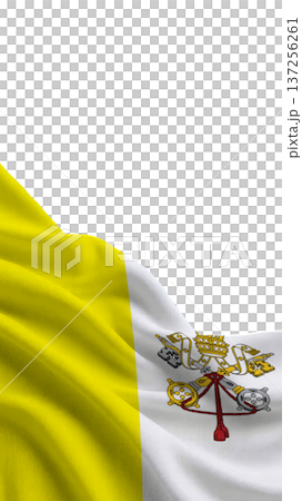 Celebrating independence day with the vatican citys flag majestically waving in the breeze Celebrating independence day with the vatican citys flag majestically waving in the breeze 137256261