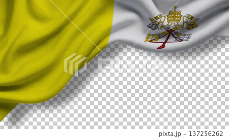 Celebrating independence day with the vatican citys flag majestically waving in the breeze Celebrating independence day with the vatican citys flag majestically waving in the breeze 137256262