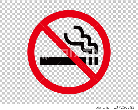禁止吸煙 / 禁止吸煙簡易圖示符號標誌向量圖 禁止吸煙 / 禁止吸煙簡易圖示符號標誌向量圖 137256383
