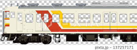 Pixel art of the Niigata area 115 series train (old Yahiko Line color: late-period reproduction) 137257171