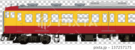 新潟地區115系列車的像素畫（充滿懷舊氣息的新潟配色） 137257175