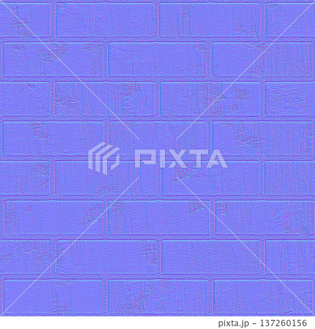 Classic Brick Wall Normal Map Texture Classic Brick Wall Normal Map Texture 137260156