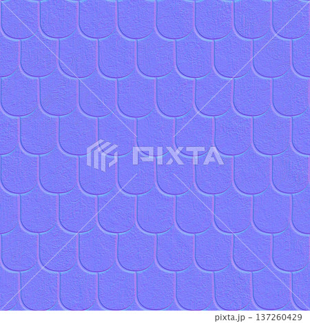 Rough Fish Scale Shingle Normal Mapのイラスト素材 [137260429] - PIXTA