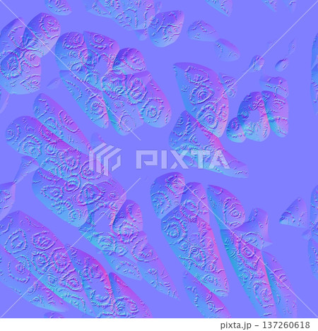 Abstract Liquid Splash and Splatter Normal Map 137260618