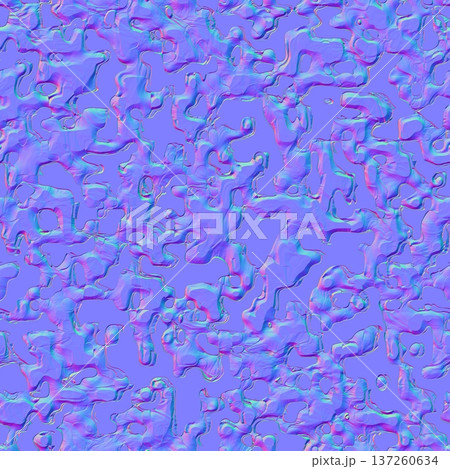 Abstract Organic Liquid Splatter Normal Map 137260634