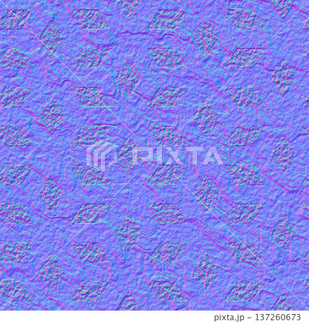 Organic Stone Diamond Grid Normal Map Organic Stone Diamond Grid Normal Map 137260673