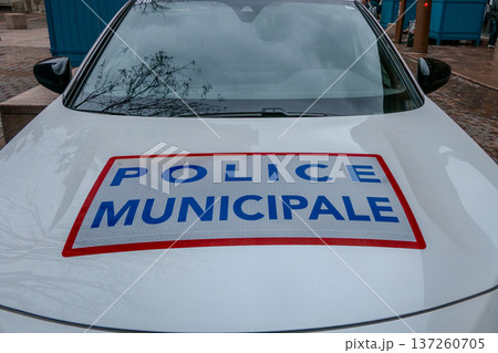 France, Toulouse, Toulouse municipal police car 137260705