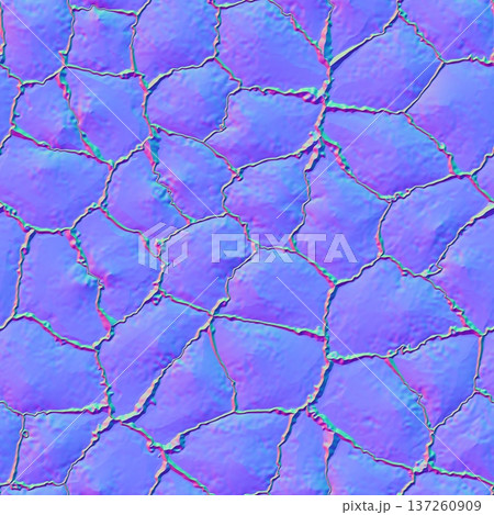 Irregular Stone Paving Blocks Normal Map 137260909