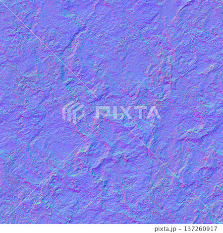 Rough Mountain Rock Face Normal Map 137260917