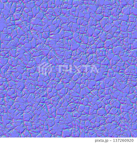 Cracked Parched Earth Cells Normal Map 137260920