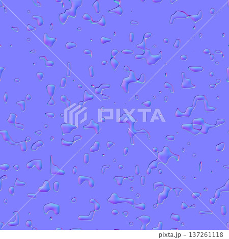 Water Droplets Surface Normal Map 137261118
