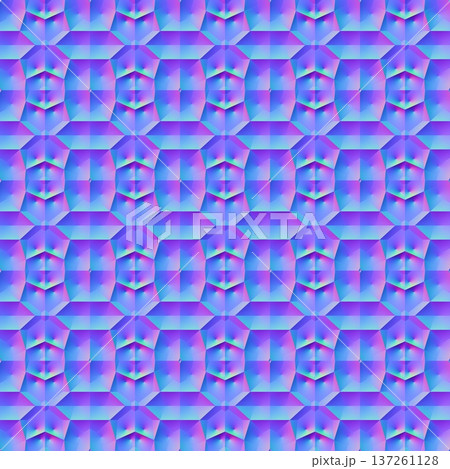 Abstract Faceted Architecture Normal Map Texture 137261128