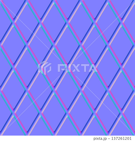 Modern Geometric Diamond Normal Map 137261201