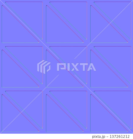 Triangular Outline Pattern Seamless Normal Mapのイラスト素材 [137261212] - PIXTA