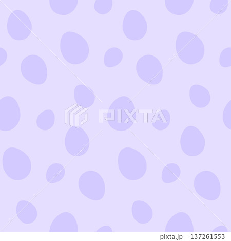 Seamless egg pattern in soft purple and lavender spring tones Seamless egg pattern in soft purple and lavender spring tones 137261553