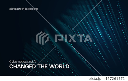 Abstract ai tech creative background with geometric dot lines for modern banner design. Digital graphic element and pattern shape backdrop. Abstract ai tech creative background with geometric dot lines for modern banner design. Digital graphic element and pattern shape backdrop. 137261571
