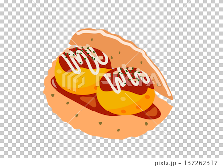 Delicious-looking octopus crackers 137262317