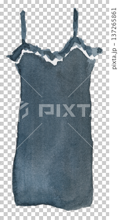 Illustration of a black slip (underwear) Illustration of a black slip (underwear) 137265861
