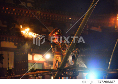 薬師寺　鬼追い式 137266887