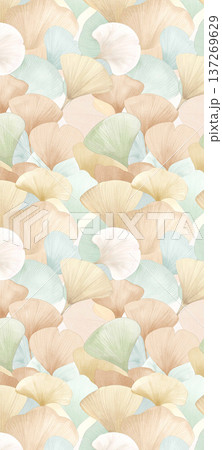 Dreamy Pastel Watercolor Floral Blossom Garden Landscape Elegant Phone Wallpapers 137269629