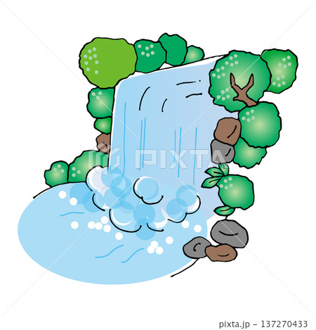 小水力発電の説明会に使える挿絵 137270433