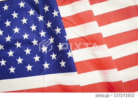 american wave flag texture background, USA american wave flag texture background, USA 137271652