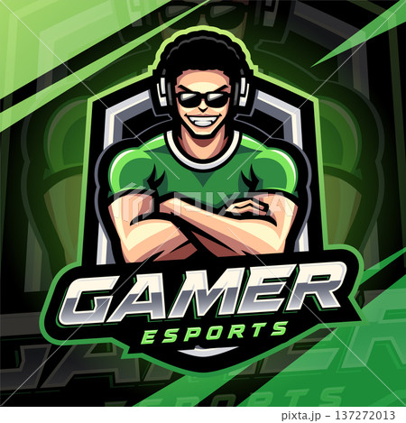 Gamers esport mascot logo design 137272013