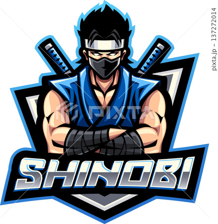 Shinobi esport mascot logo design Shinobi esport mascot logo design 137272014