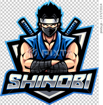 Shinobi esport mascot logo design Shinobi esport mascot logo design 137272014