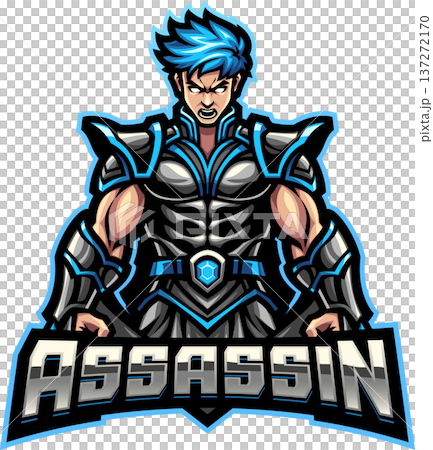 Assassin esport mascot logo design Assassin esport mascot logo design 137272170